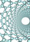 Photo of a molecular structure