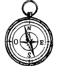 一个指南针的图像